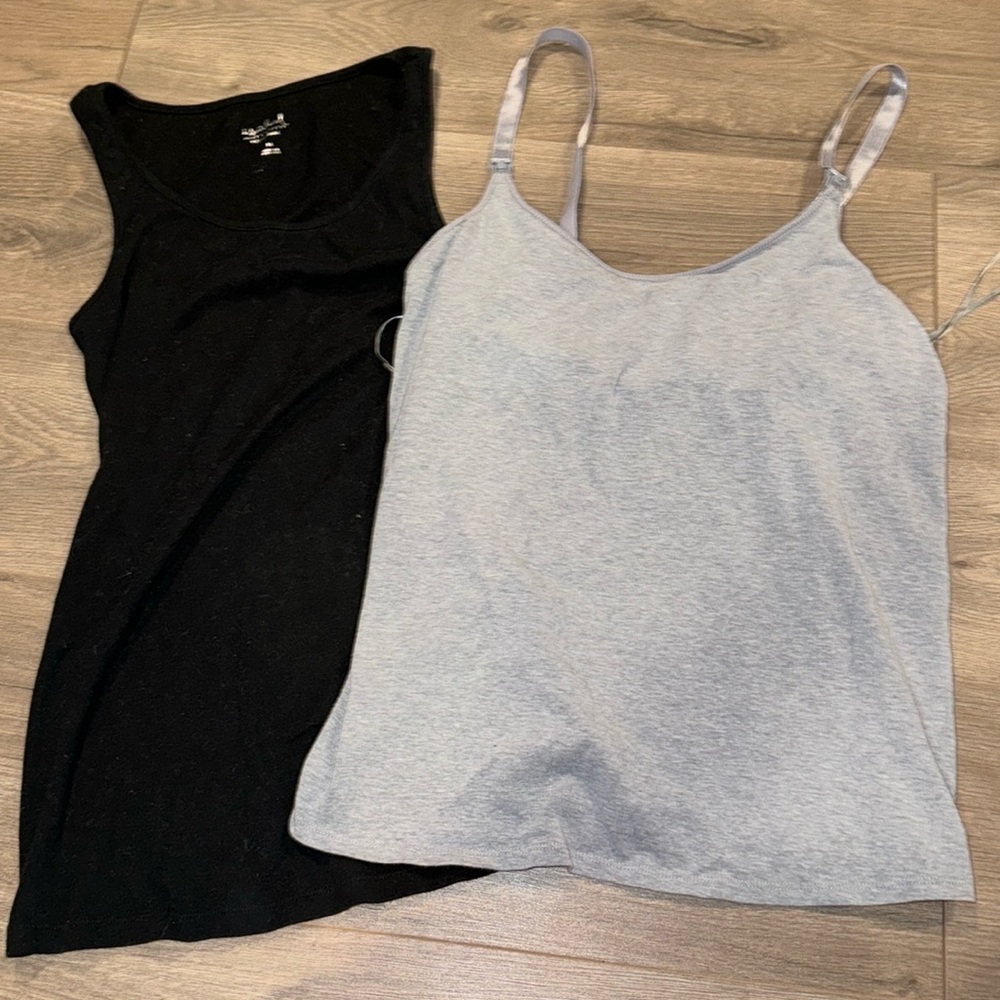 Maternity breastfeeding tank top